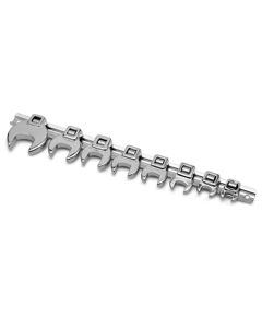 WLMW453 image(0) - Wilmar Corp. / Performance Tool 10 Piece SAE Crowfoot Wrench Set