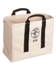 KLE5156 image(0) - Klein Tools Canvas Tool Bag, 19-Inch