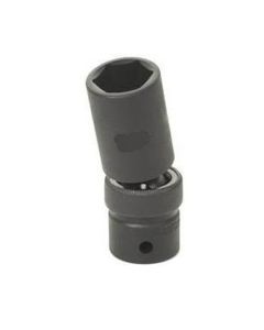 GRE2022UMD image(0) - Grey Pneumatic 1/2" Drive x 22mm Deep Universal Socket 6 Point - Black