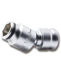 KKN3441MZ-17 image(0) - Ko-ken USA 3/8 Sq. Dr. Z-series Universal NUT GRIP&reg; Socket 17mm