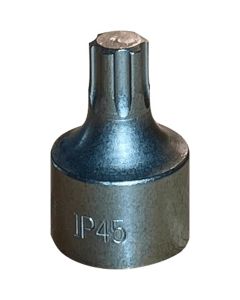 VIMTP6P-IP45 image(0) - VIM Tools T45 TORX Plus, 3/8 Inch Square Drive One Piece Design, S2 Impact Quality
