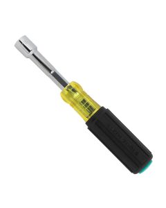 KLE65412MAGM image(0) - Klein Tools Metric Magnetic Color-Coded Nut Driver, Heavy-Duty Hollow-Shaft, 12mm