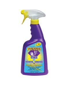 WIZ11055 image(0) - Wizards Products Tire & Vinyl Shine 22oz