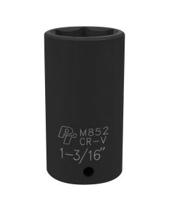 WLMM852 image(0) - Wilmar Corp. / Performance Tool 1/2" Drive 1-3/16 6pt Deep Impact Socket