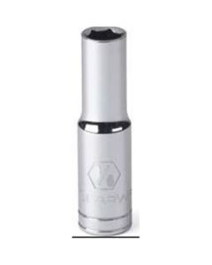 KDT80364 image(0) - GearWrench 3/8 Inch Drive 6 Point Deep SAE Socket 5/16 Inch