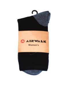 FSIAW-WOM-SOCK-OS image(0) - Airwalk Moisture Wicking Socks with COOLMAX&reg; Technology - Women's - OSFM