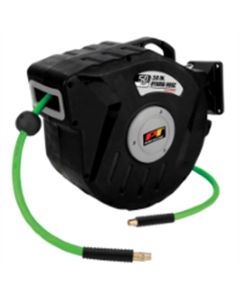 WLMM613 image(0) - Wilmar Corp. / Performance Tool 50' Air Hose Reel w/Hybrid Hose