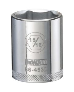 DWTDWMT86453OSP image(0) - DEWALT 001Pc 12Dr Socket-06Pt-15/16