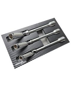 MLK600270 image(1) - Mueller - Kueps 3/8 Inch Universal Joint Glow Plug Socket Kit