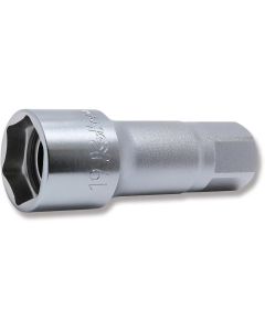 KKN3300P-19 image(0) - Ko-ken USA 3300P-19 3/8 Square Drive Magnetic 6 Point Spark Plug Socket 19 mm
