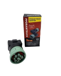 PPRPPDRAWTRUCK image(0) - Power Probe OBD2 to 9pin (J1939) Adapter for PPDRAW
