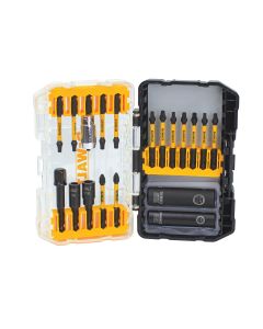 DWTDWA2T20C image(0) - DEWALT Flextorq Impact Ready Screwdriving Bit Sets With Toughcase+ System