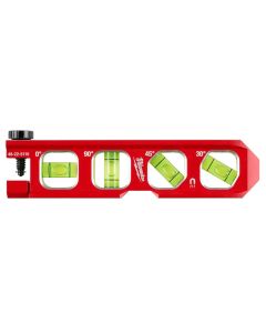 MLW48-22-5110 image(0) - Milwaukee Tool 6.5 Inch Pipe Lock Billet Torpedo Level