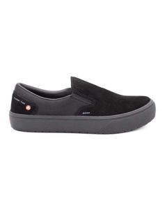 FSIAW7011-7.5D image(0) - AIRWALK VENICE SD10 - Men's Suede Slip On - CT|SD|SF|SR - Black / Black - Size: 7.5 - D - (Regular)