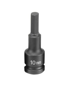 GRE2910M image(1) - Grey Pneumatic 1/2" Drive x 10mm Hex Driver