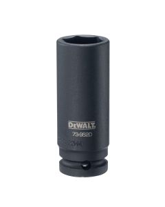 DWTDWMT73952B image(0) - DEWALT 1/2" Drive Impact Socket Deep 6 Pt 22Mm