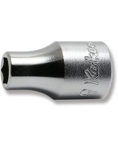 KKN4400M-9 image(0) - Ko-ken USA 4400M-9 1/2 Square Drive Socket 9 mm 6 Point Length 37 mm