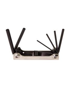 Klein Tools Folding Hex Key Set, 6-Key, Metric Sizes