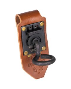 KLE5826M image(0) - Klein Tools Quick Release Leather Belt, Medium