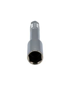 VIMSPMED1316 image(0) - VIM TOOLS 13/16 Inch Extra Deep Spark Plug Socket - 6 Inch Long - 3/8 Inch Drive