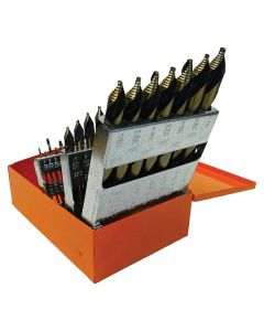 KNK29KK10 image(0) - KnKut KnKut 29 Piece Jobber Length Step Point Drill Bit Set 1/16"-1/2" by 64ths