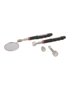 JSP41813 image(0) - J S Products (steelman) 4-Piece Magnetic Pick Up and Inspection Tool Kit