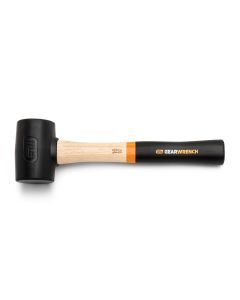 KDTGWHWRM16 image(0) - GEARWRENCH 16 oz. Rubber Mallet with Hickory Handle