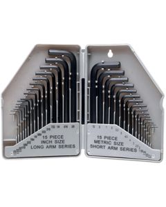 WLMW80288 image(0) - Wilmar Corp. / Performance Tool 30 Piece Hex Key Wrench Set