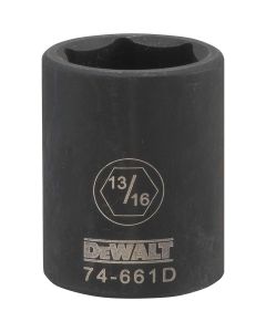 DEWALT Dwmt 6Pt 1/2In Dr Im Skt 13/16In SAE