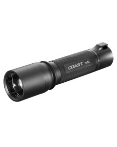 COS19221 image(0) - COAST Products HP7R 300 Lumen High Performance Lithium Ion Rechargeable or Alkaline Battery Flashlight with Slide Focus - Black