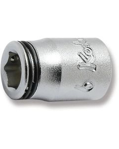 KKN2450MS-6 image(0) - Ko-ken USA 1/4 Sq. Dr. Short NUT GRIP&reg; Socket  -  6mm