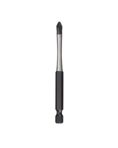 MLW48-32-4791 image(1) - Milwaukee Tool SHOCKWAVE 3-1/2&rdquo; Impact Phillips #2 Power Bits (25 PK)