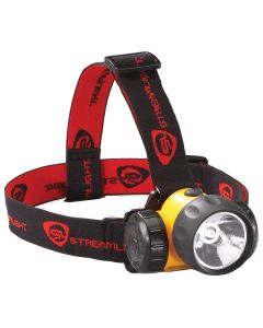 STL61200 image(0) - Streamlight 3AA HAZ-LO - Includes Alkaline Batteries, Rubber & Elastic Straps - Yellow