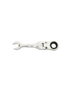 KDT86871 image(0) - GEARWRENCH 3/8 Inch 90-Tooth 12 Point Stubby Flex Combination Ratcheting Wrench