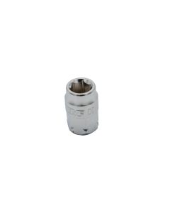VIMDDM407D image(0) - VIM TOOLS Deep Dual Drive 7mm Socket - 1/4 Inch Square Drive - 11mm Hex Outer Drive