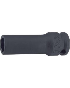 KKN13301X-14 image(0) - Ko-ken USA 13301X-14 3/8 Sq. Dr. Socket 14mm 6 point Length 50mm Thin walled