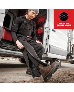 MLW262B-2XT image(6) - Milwaukee Tool FREEFLEX Insulated Bib Overalls