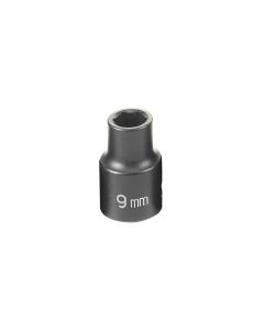 GRE1009M image(0) - Grey Pneumatic 3/8" Drive x 9mm Standard Socket