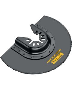 DWTDWA4212 image(0) - DEWALT 1-1/4 In Titanium Oscillating Tool Blade For Flush Cutting (1 Pack)