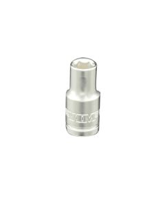 VIMSMS610 image(0) - VIM Tools 10 mm 6 Point 3/8 Inch Drive Socket - Satin Finish
