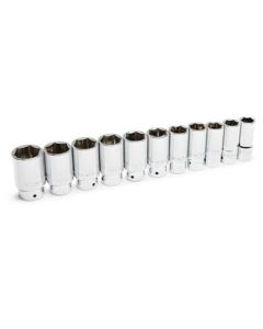 KDT80846 image(0) - GearWrench 11 Piece 3/4 Inch Drive 6 Point SAE Deep Socket Set