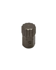 VIMVHCX10 image(0) - VIM Tools XZN10 Half Cut 12 Point Bit, 5/16 Inch Hex, 5/8 Inch OAL