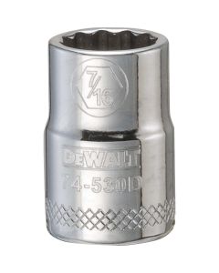 DWTDWMT74530OSP image(0) - DEWALT 001Pc 38Dr Socket-12Pt-7/16