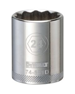 DWTDWMT74581OSP image(0) - DEWALT 001Pc 12Dr Socket-12Pt-24