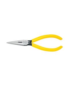 KLED203-6H2 image(0) - Klein Tools Pliers, Needle Nose Side-Cutters, Stripping, 6-Inch