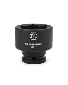 KDT84828 image(0) - GEARWRENCH 3/4 Inch Drive 6 Point Standard Impact SAE Socket 2-1/2 Inch