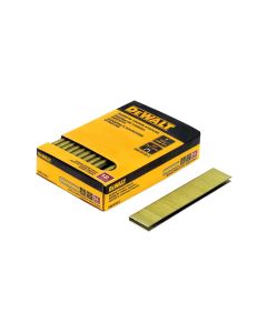 DWTDNS18100-2 image(0) - DEWALT 1-1/2 in. 18 Gauge 1/4" Crown Staples (2,500 PK)