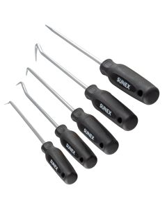 SUNSXLHPS5 image(0) - SUNEX 5  Piece Long Reach Hook and Pick Set