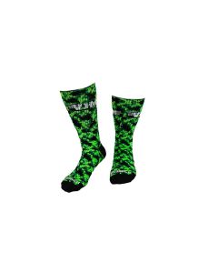 VIMCAMOCSK image(1) - VIM TOOLS  Green CAMO BAMBOO SOCK
