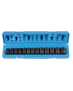 GRE1213M image(0) - Grey Pneumatic 3/8" Drive 13 Piece Standard Metric Set